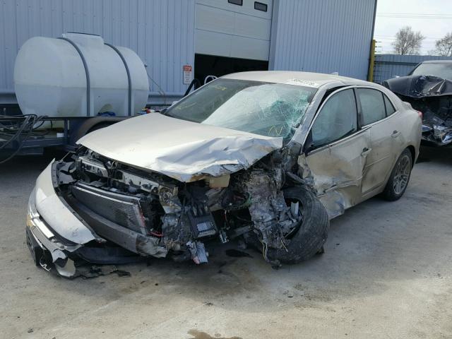 1G11C5SL8FF345288 - 2015 CHEVROLET MALIBU 1LT TAN photo 2