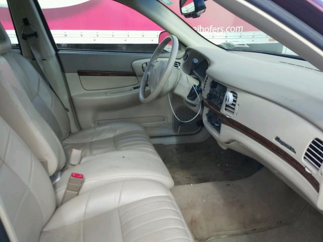 2G1WH55K429215540 - 2002 CHEVROLET IMPALA LS BURGUNDY photo 5