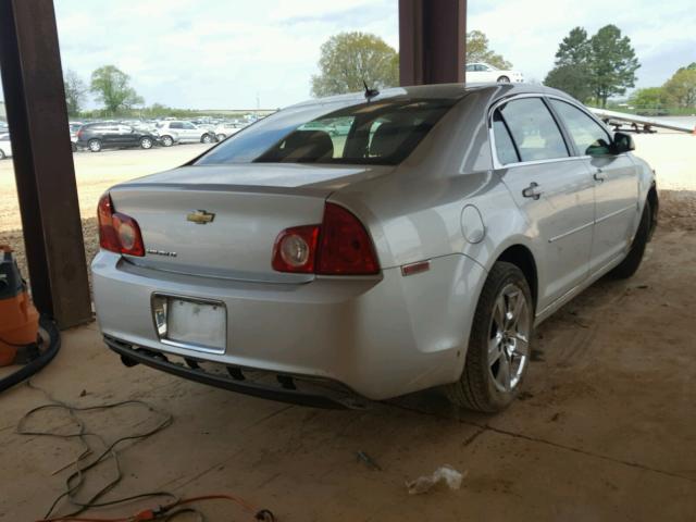 1G1ZC5EB8A4150950 - 2010 CHEVROLET MALIBU 1LT 银色 照片 4