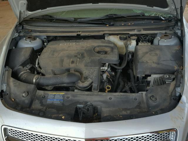 1G1ZC5EB8A4150950 - 2010 CHEVROLET MALIBU 1LT 银色 照片 7