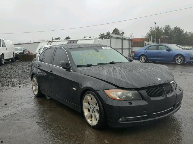 WBAVD53507A007627 - 2007 BMW 335 XI BLACK photo 1