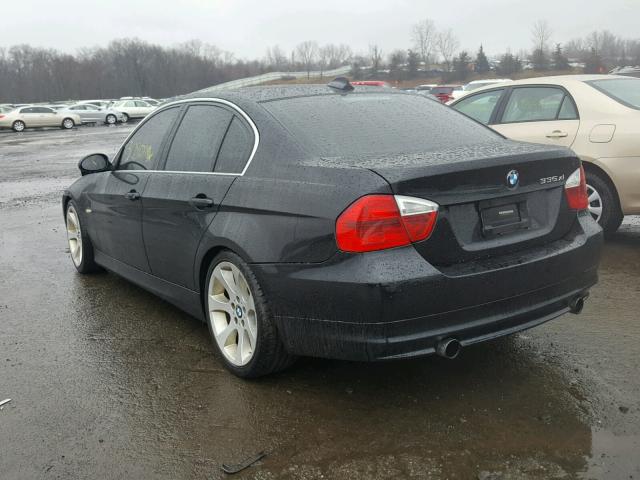 WBAVD53507A007627 - 2007 BMW 335 XI BLACK photo 3