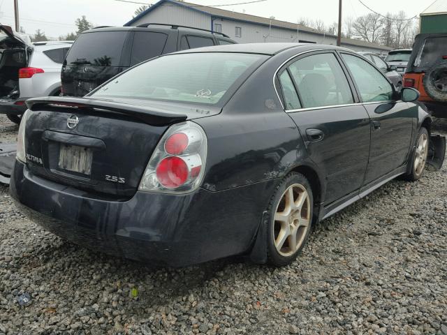 1N4AL11D45N925061 - 2005 NISSAN ALTIMA S BLACK photo 4