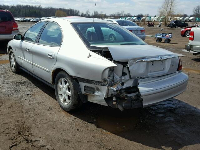 1MEFM55S13G620095 - 2003 MERCURY SABLE LS P SILVER photo 3