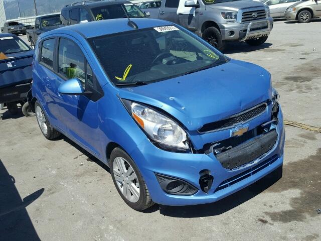 KL8CD6S93FC749620 - 2015 CHEVROLET SPARK 1LT BLUE photo 1