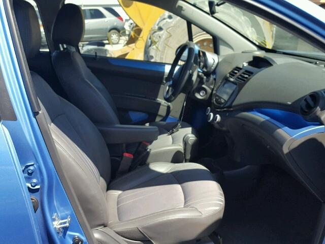 KL8CD6S93FC749620 - 2015 CHEVROLET SPARK 1LT BLUE photo 5