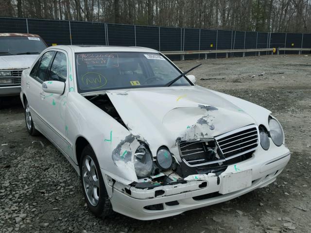 WDBJF65JX2B492078 - 2002 MERCEDES-BENZ E 320 WHITE photo 1