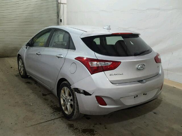 KMHD35LE0DU031109 - 2013 HYUNDAI ELANTRA GT SILVER photo 3