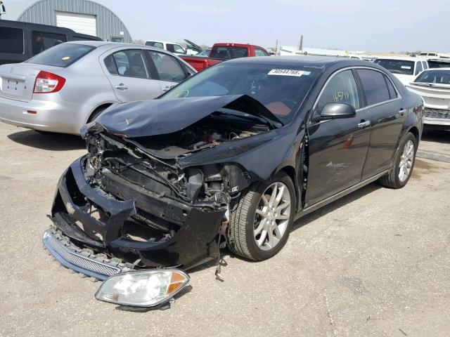 1G1ZK57708F160060 - 2008 CHEVROLET MALIBU LTZ 黑色 照片 2
