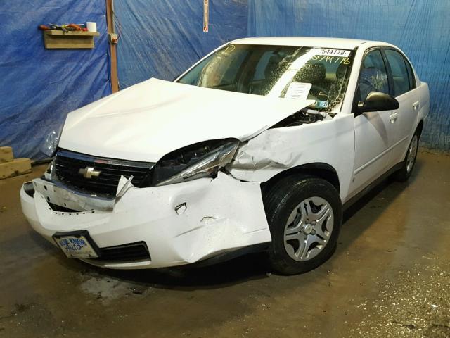 1G1ZS58F58F141915 - 2008 CHEVROLET MALIBU LS თეთრი ფოტო 2