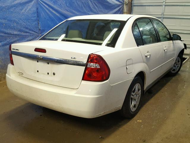 1G1ZS58F58F141915 - 2008 CHEVROLET MALIBU LS თეთრი ფოტო 4