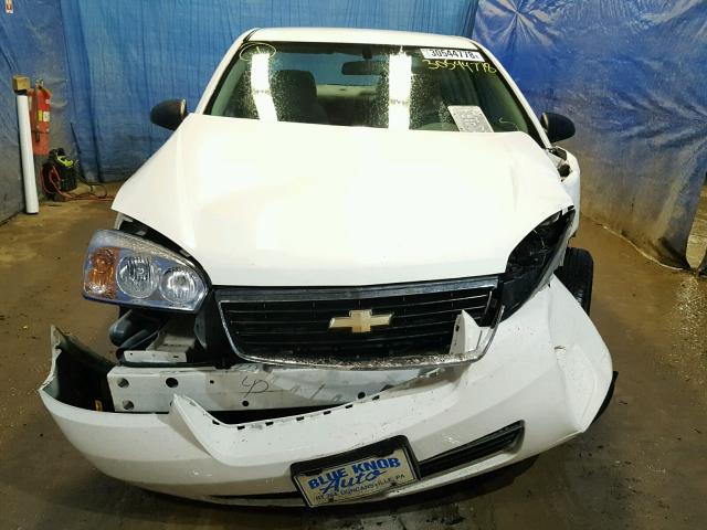 1G1ZS58F58F141915 - 2008 CHEVROLET MALIBU LS თეთრი ფოტო 9