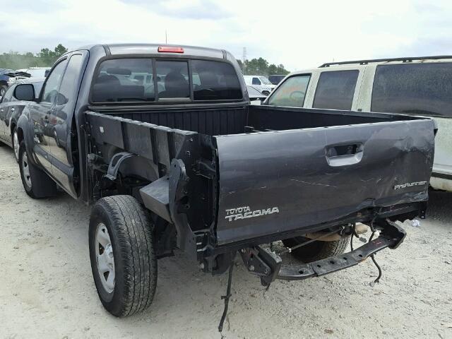 5TFTX4GN8FX041882 - 2015 TOYOTA TACOMA PRE GRAY photo 3