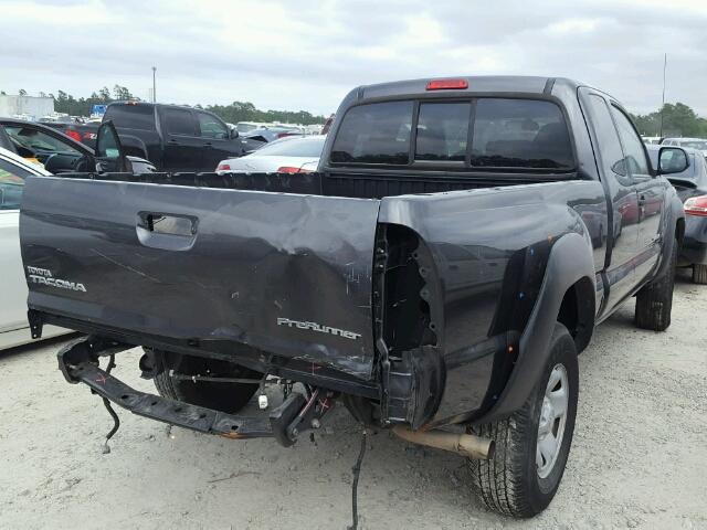 5TFTX4GN8FX041882 - 2015 TOYOTA TACOMA PRE GRAY photo 4