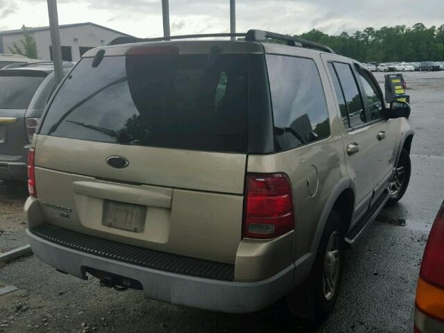 1FMZU63E32UA86059 - 2002 FORD EXPLORER X TAN photo 4