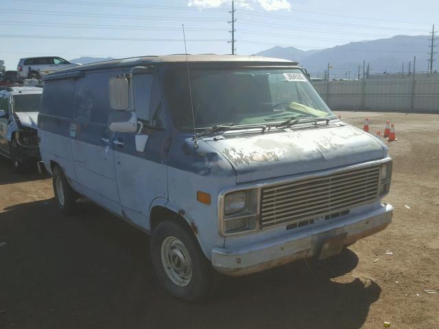 CGL25A4110832 - 1980 CHEVROLET VAN BLUE photo 1