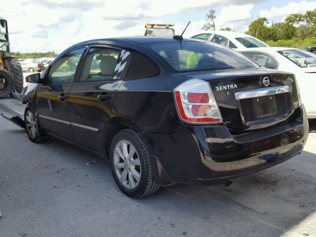 3N1AB6AP7AL634460 - 2010 NISSAN SENTRA 2.0 BLACK photo 3