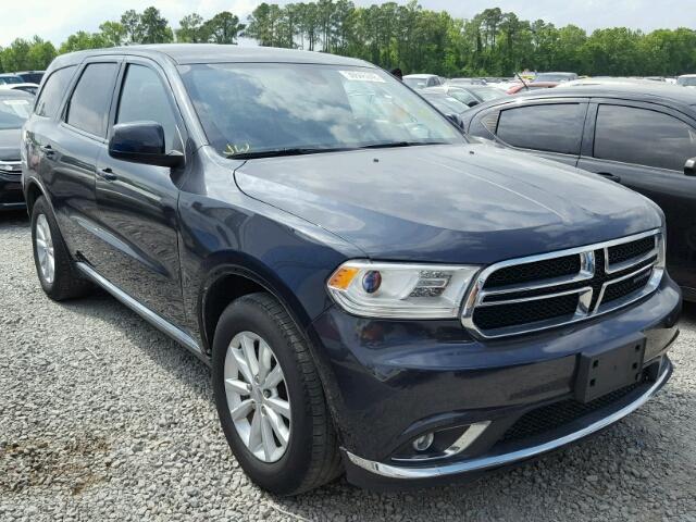 1C4RDHAGXFC907237 - 2015 DODGE DURANGO SX BLACK photo 1