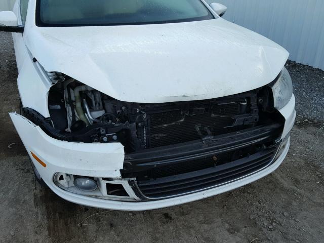 WVWFW7AH6CV001957 - 2012 VOLKSWAGEN EOS LUX 白色 照片 9