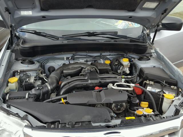 JF2SHABC5DG417370 - 2013 SUBARU FORESTER 2 SILVER photo 7