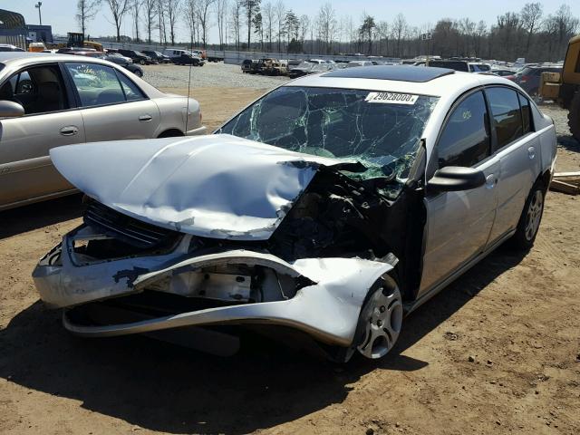 1G8AJ52F35Z147135 - 2005 SATURN ION LEVEL SILVER photo 2