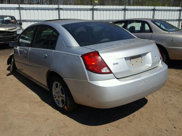 1G8AJ52F35Z147135 - 2005 SATURN ION LEVEL SILVER photo 3