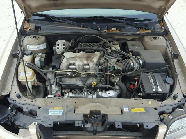 1G1NE52J016226346 - 2001 CHEVROLET MALIBU LS GOLD photo 7