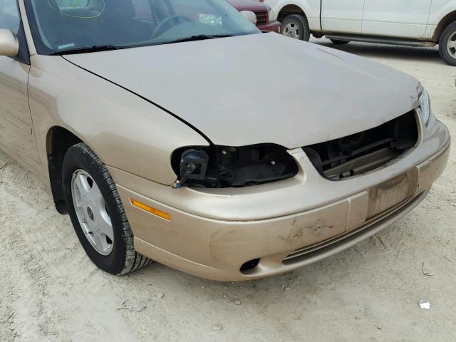 1G1NE52J016226346 - 2001 CHEVROLET MALIBU LS GOLD photo 9
