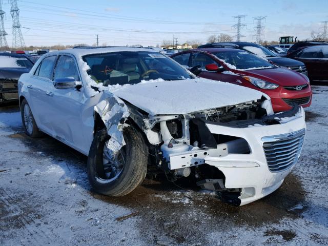 2C3CCAKT2EH179456 - 2014 CHRYSLER 300C WHITE photo 1