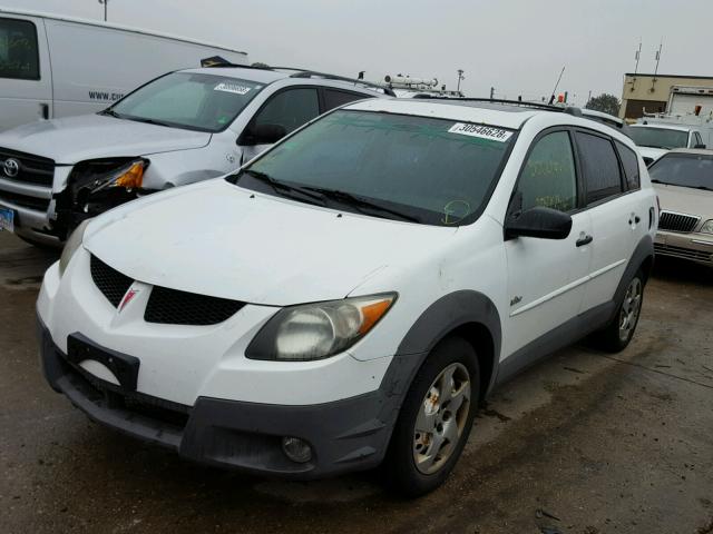 5Y2SL62833Z472375 - 2003 PONTIAC VIBE WHITE photo 2