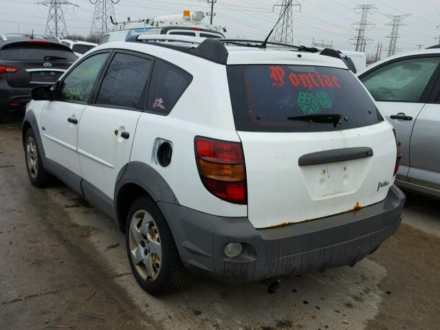 5Y2SL62833Z472375 - 2003 PONTIAC VIBE WHITE photo 3