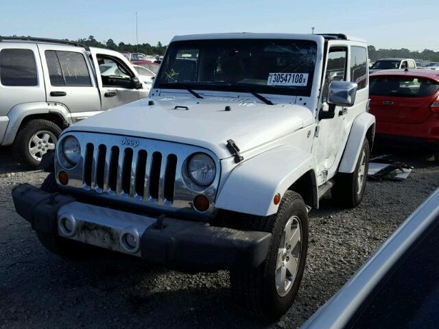 1J4GA5D19BL566018 - 2011 JEEP WRANGLER S WHITE photo 2