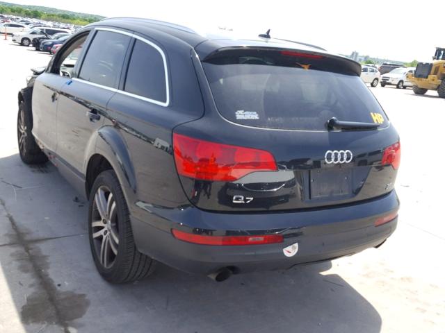 WA1BY74L98D040090 - 2008 AUDI Q7 3.6 QUA BLACK photo 3