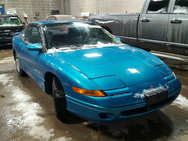1G8ZH1279SZ257019 - 1995 SATURN SC2 TURQUOISE photo 1