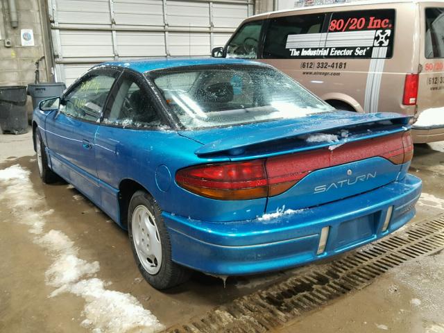 1G8ZH1279SZ257019 - 1995 SATURN SC2 TURQUOISE photo 3