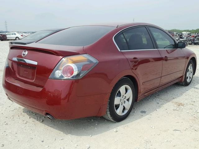 1N4AL21E17N406129 - 2007 NISSAN ALTIMA 2.5 RED photo 4