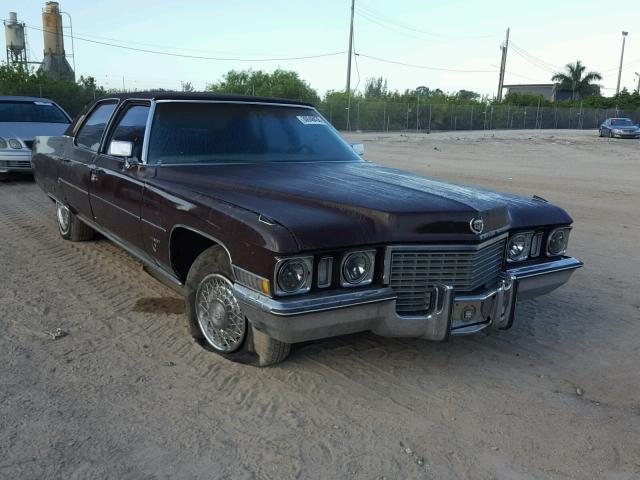 6B69R2Q183351 - 1972 CADILLAC FLEETWOOD BROWN photo 1