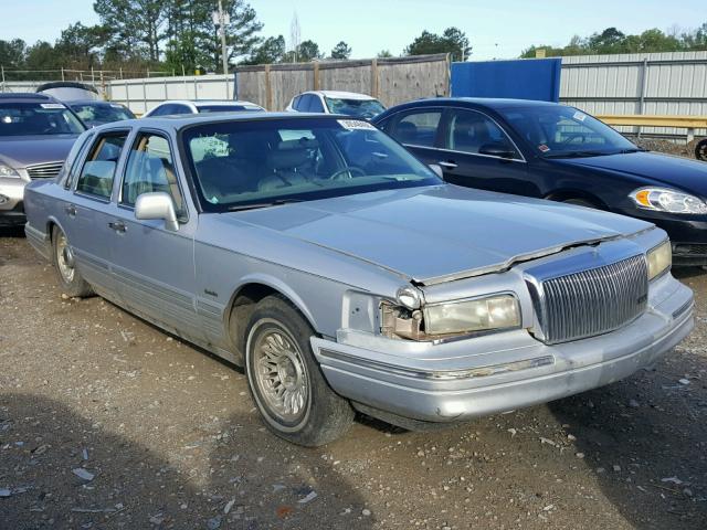 1LNLM81W2VY649239 - 1997 LINCOLN TOWN CAR E SILVER photo 1