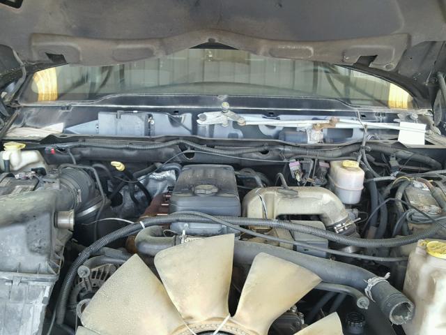 3D3KU28CX4G245405 - 2004 DODGE RAM 2500 S BLACK photo 7