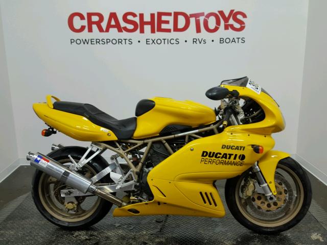 ZDM1LC4N8XB003914 - 1999 DUCATI 900 SS YELLOW photo 1