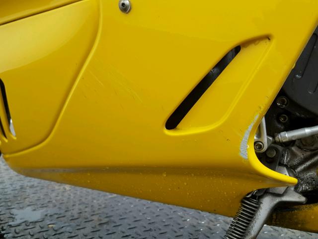 ZDM1LC4N8XB003914 - 1999 DUCATI 900 SS YELLOW photo 17