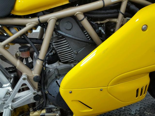 ZDM1LC4N8XB003914 - 1999 DUCATI 900 SS YELLOW photo 5