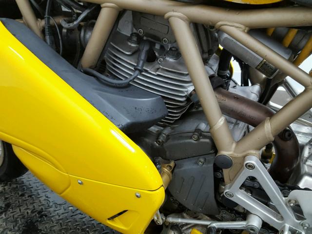 ZDM1LC4N8XB003914 - 1999 DUCATI 900 SS YELLOW photo 6