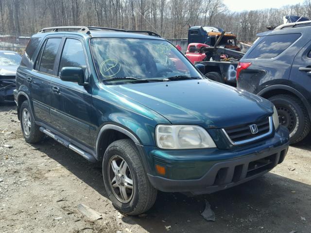 JHLRD18721S004790 - 2001 HONDA CR-V SE GREEN photo 1