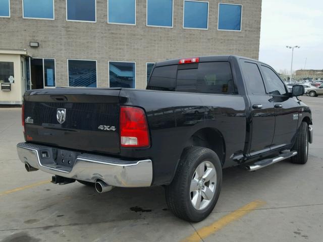 1C6RR7GT6ES378221 - 2014 RAM 1500 SLT BLACK photo 4