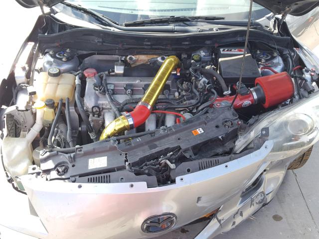 JM1BL1K35B1460233 - 2011 MAZDA SPEED 3 SILVER photo 7