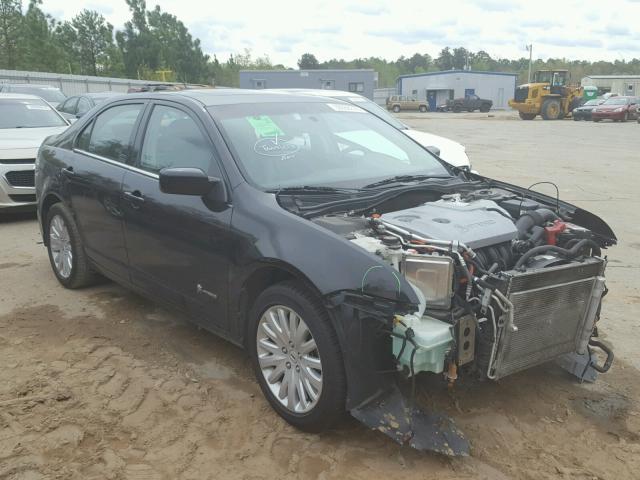 3FADP0L36AR252605 - 2010 FORD FUSION HYB BLACK photo 1