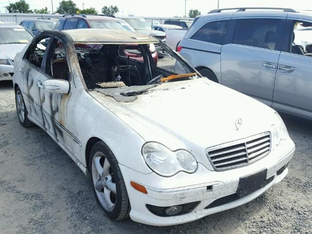 WDBRF52H66A912686 - 2006 MERCEDES-BENZ C230 BURN photo 1