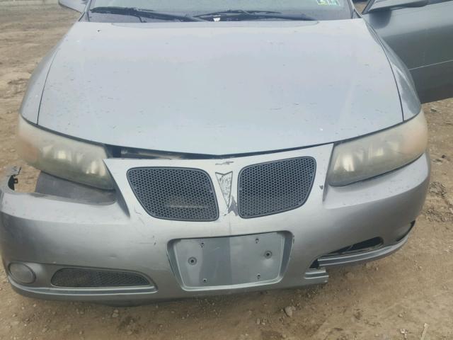 1G2HZ54Y95U203043 - 2005 PONTIAC BONNEVILLE GRAY photo 7