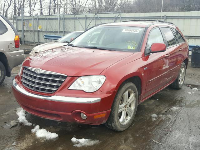 2A8GF68X98R634516 - 2008 CHRYSLER PACIFICA T RED photo 2